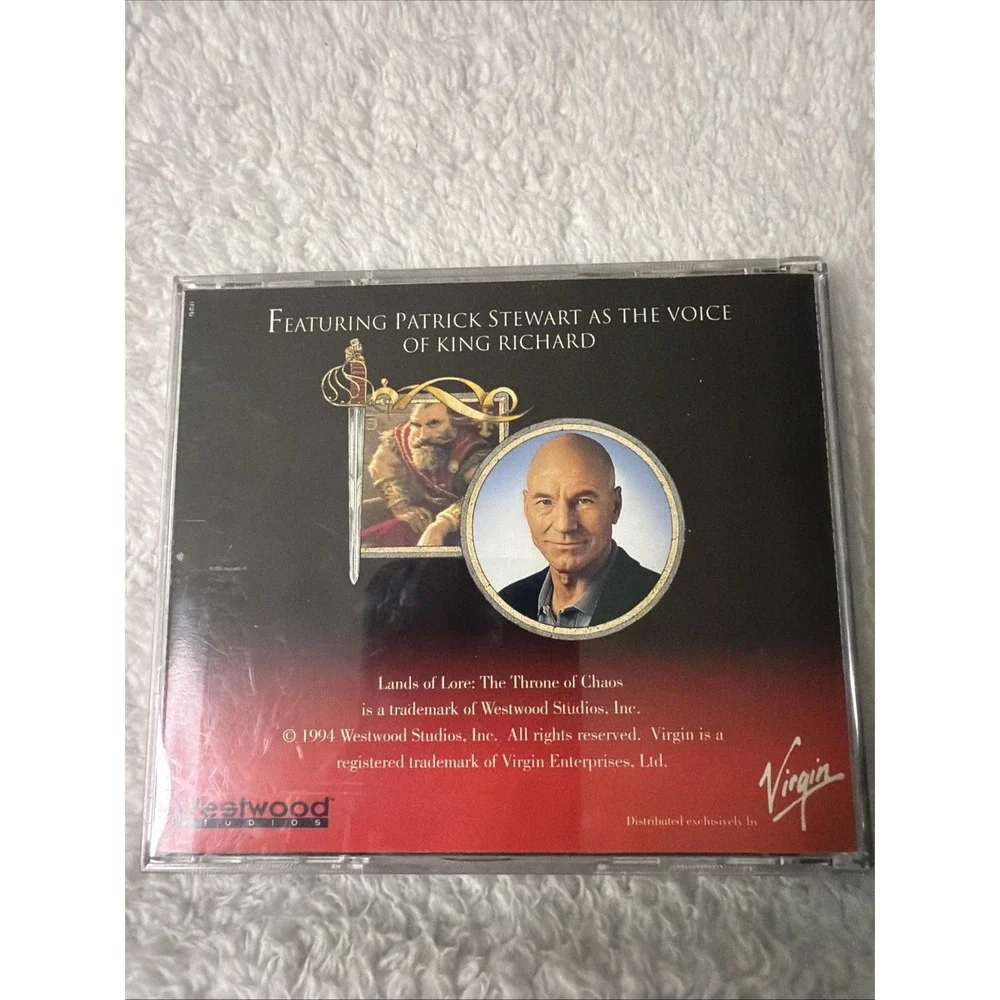 Lands of Lore The Throne of Chaos Westwood 1993 PC CD ROM Patrick Stewart Virgin